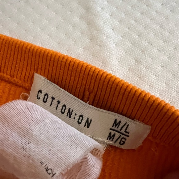 White and orange tube top from Cotton on - Picture 2 of 3